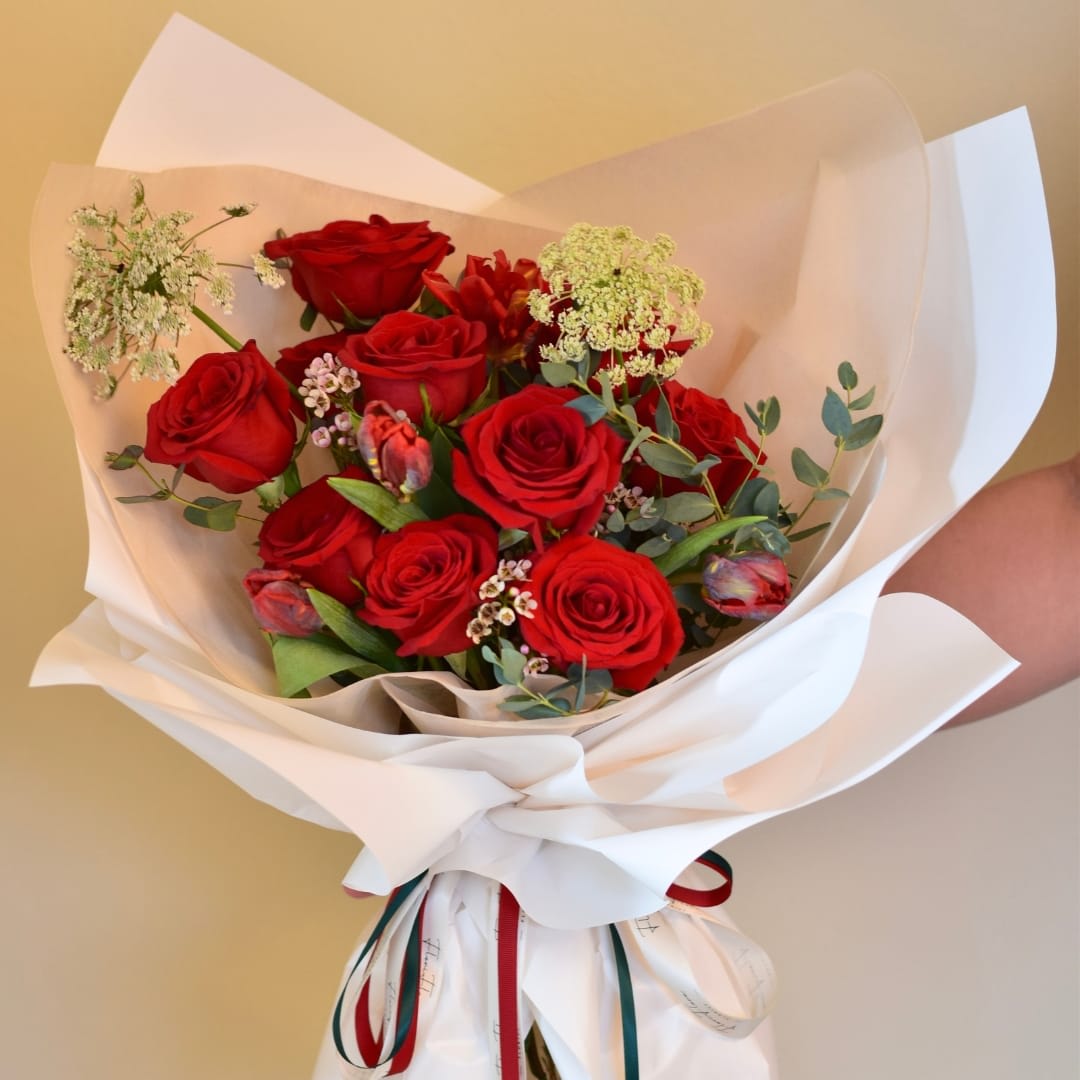 Snow White Flower Bouquet