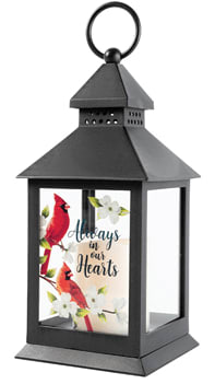 Cardinal Bereavement Lantern