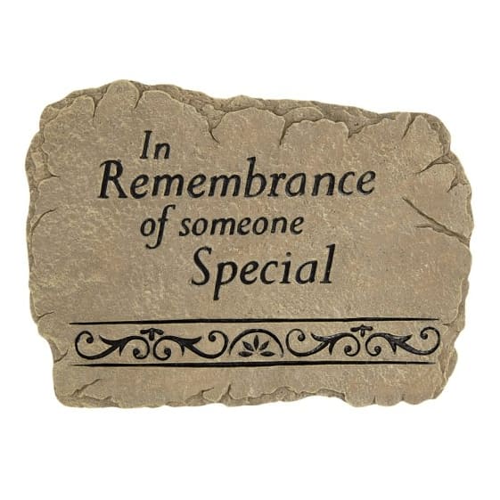 In Remembrance Garden Stone