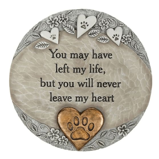 "Pet Heart" Serene Garden Stone