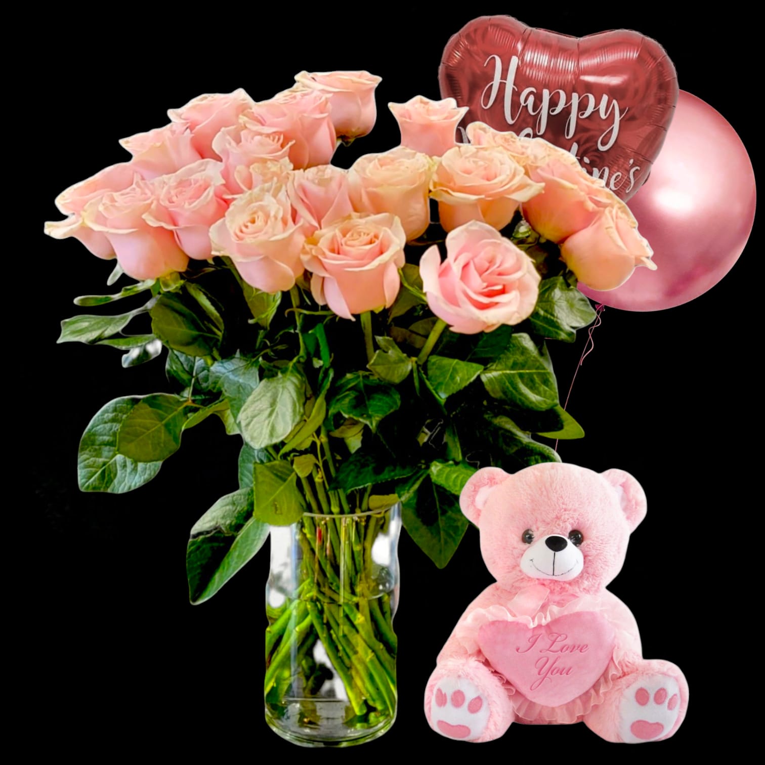 BABY PINK VASE LOVE PACKAGE