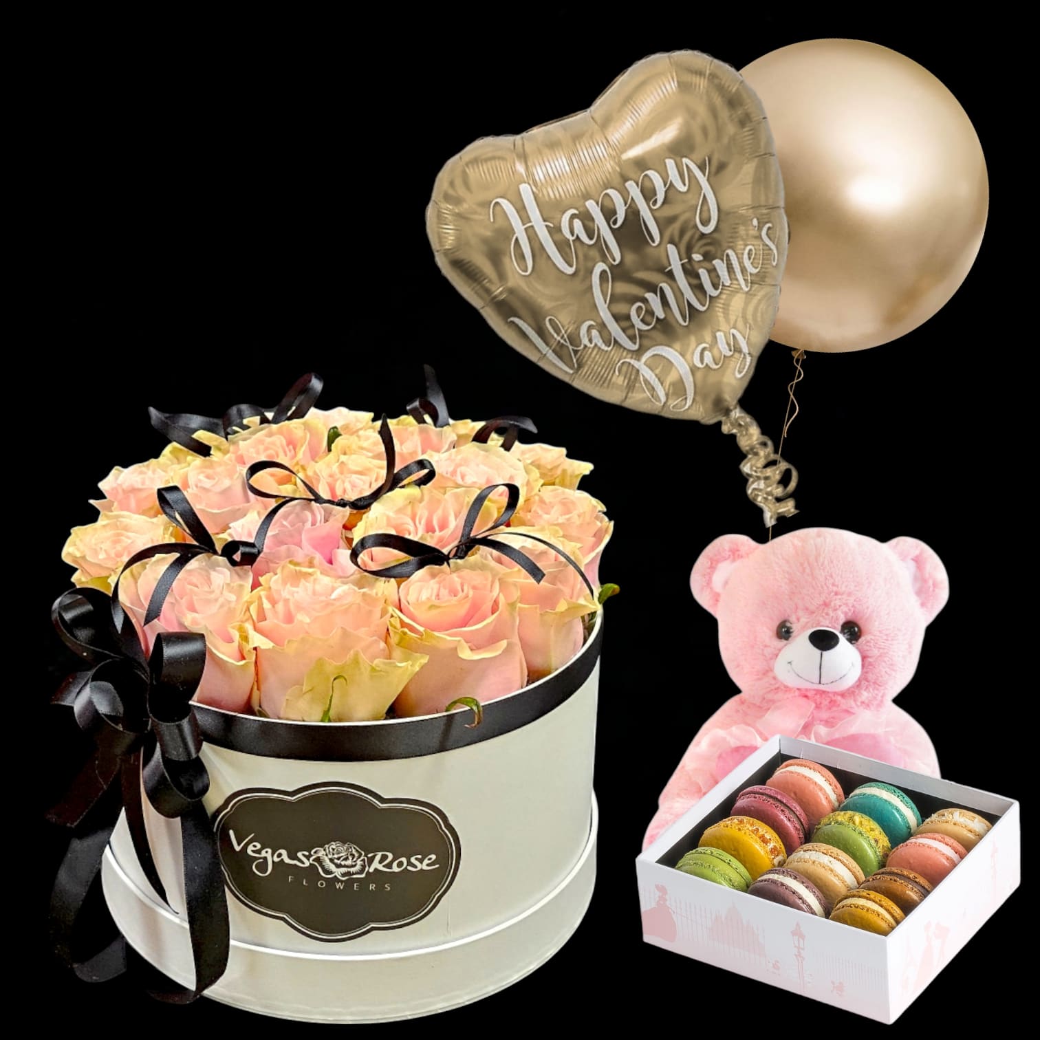 PINK BOX LOVE PACKAGE Flower Bouquet