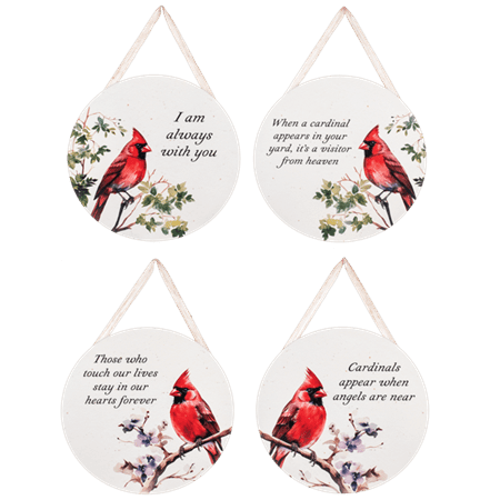 Cardinal Memorial Wall Decor