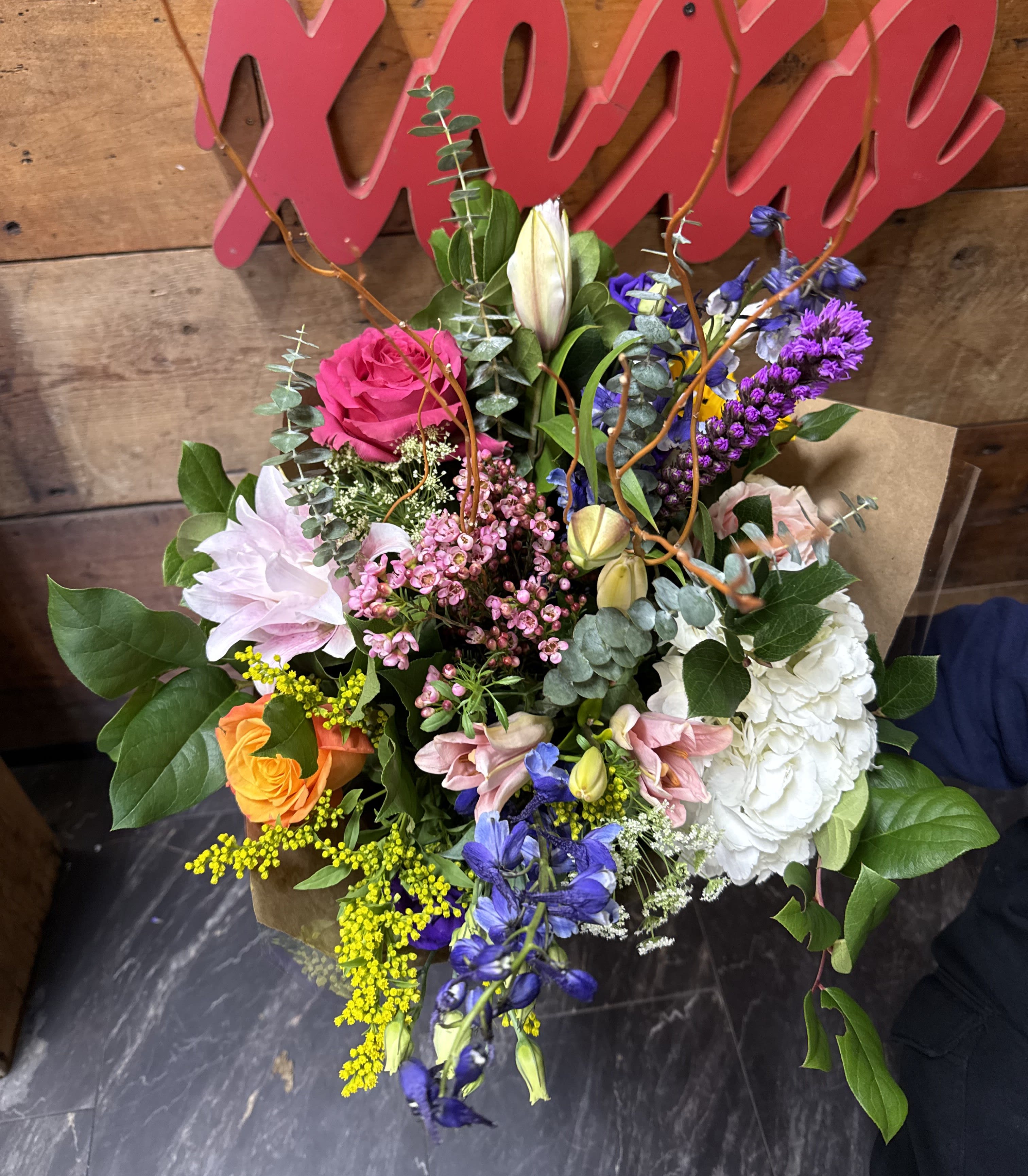 Wild Flower/Rustic Designers Choice Bouquet