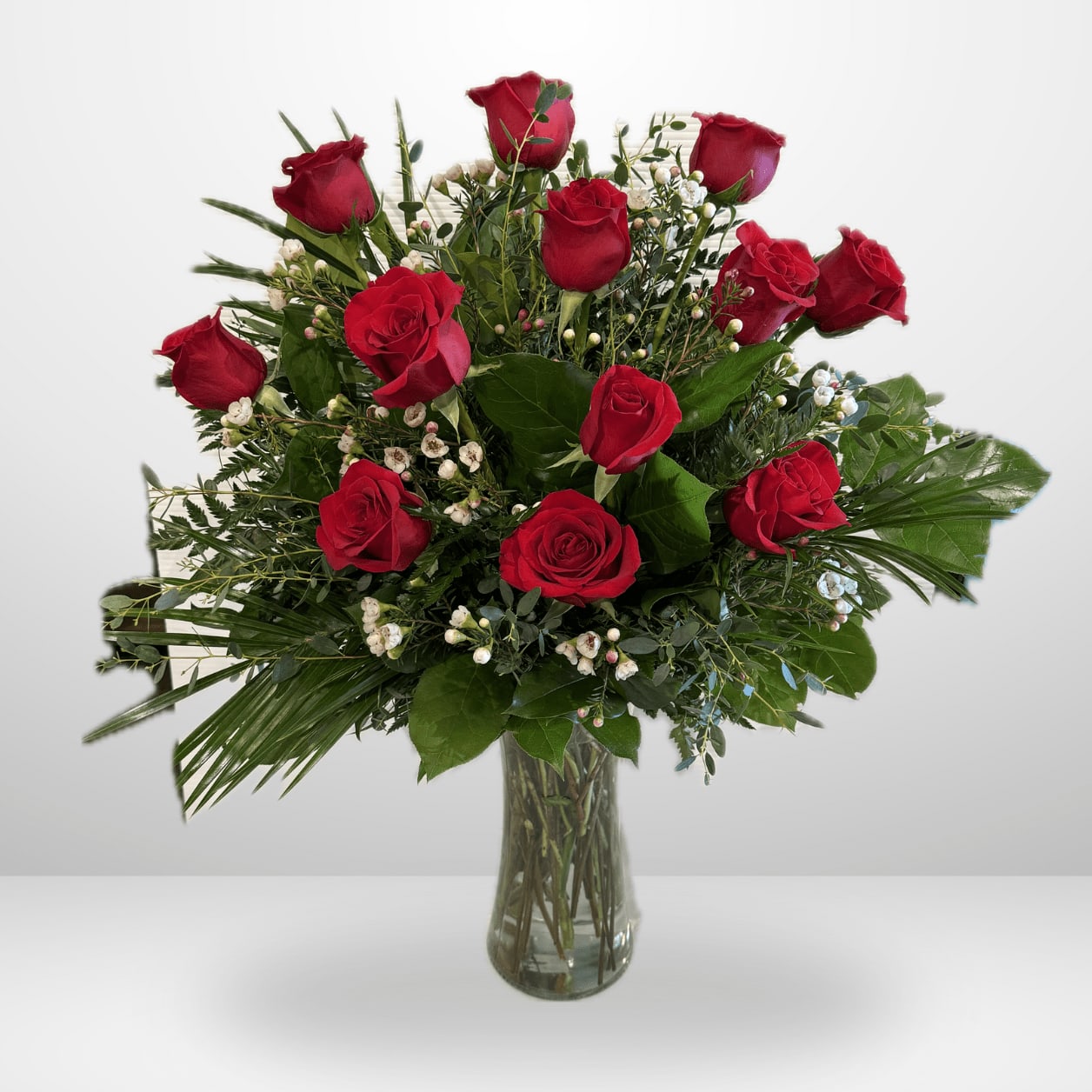 Premium Desinger's Dozen Roses Flower Bouquet