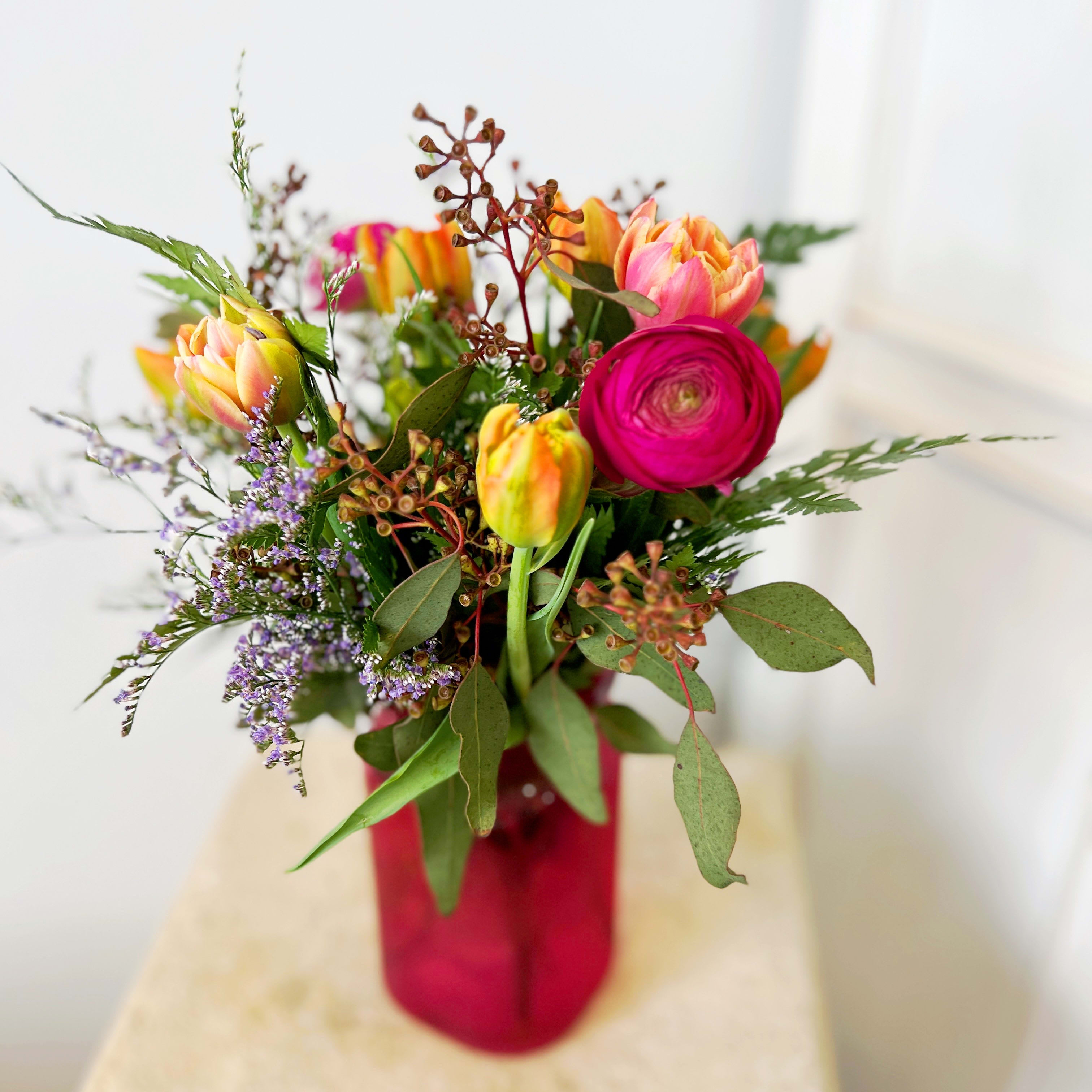 Adrienne's Designers Choice Spring Bulbs Jar