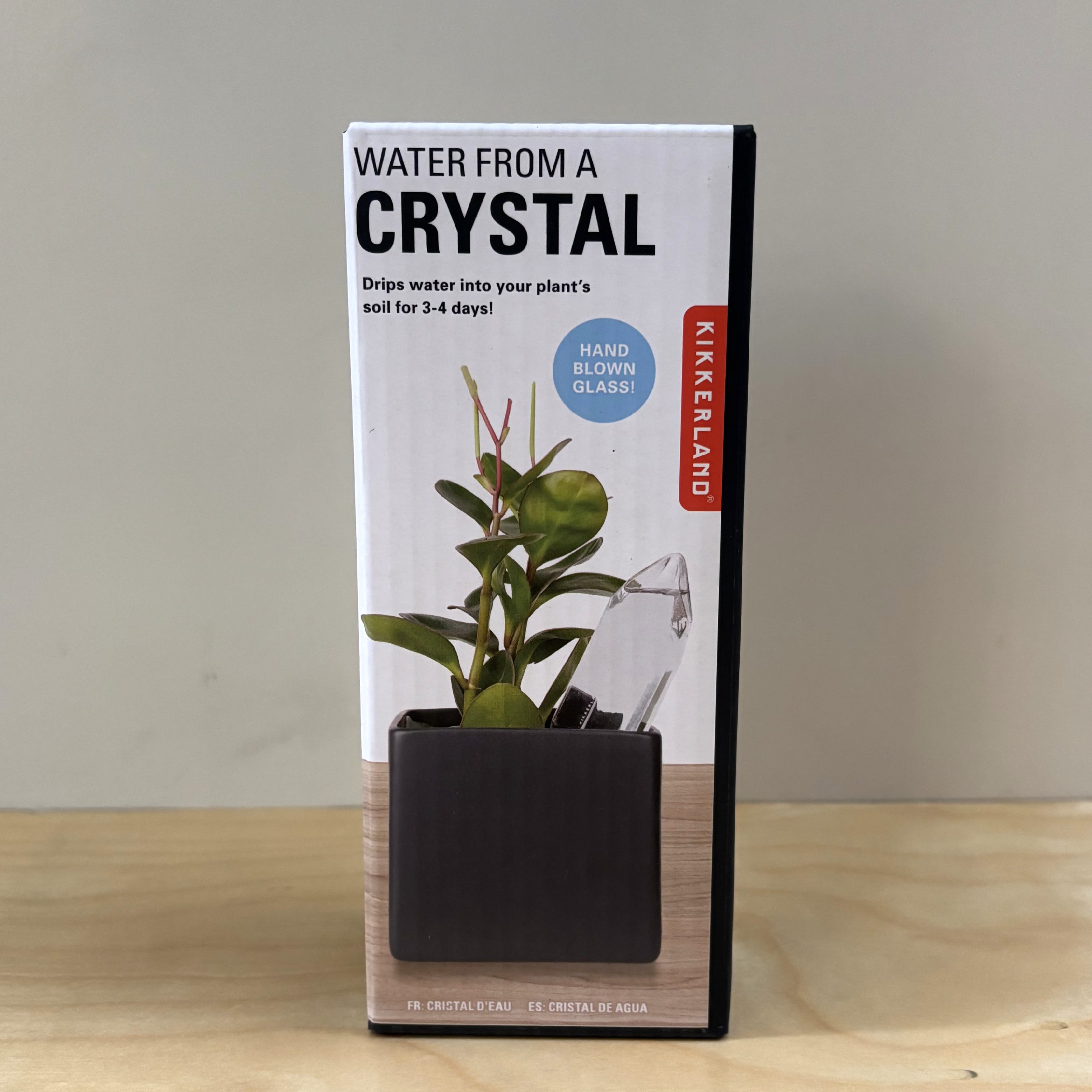 Water From a Crystal