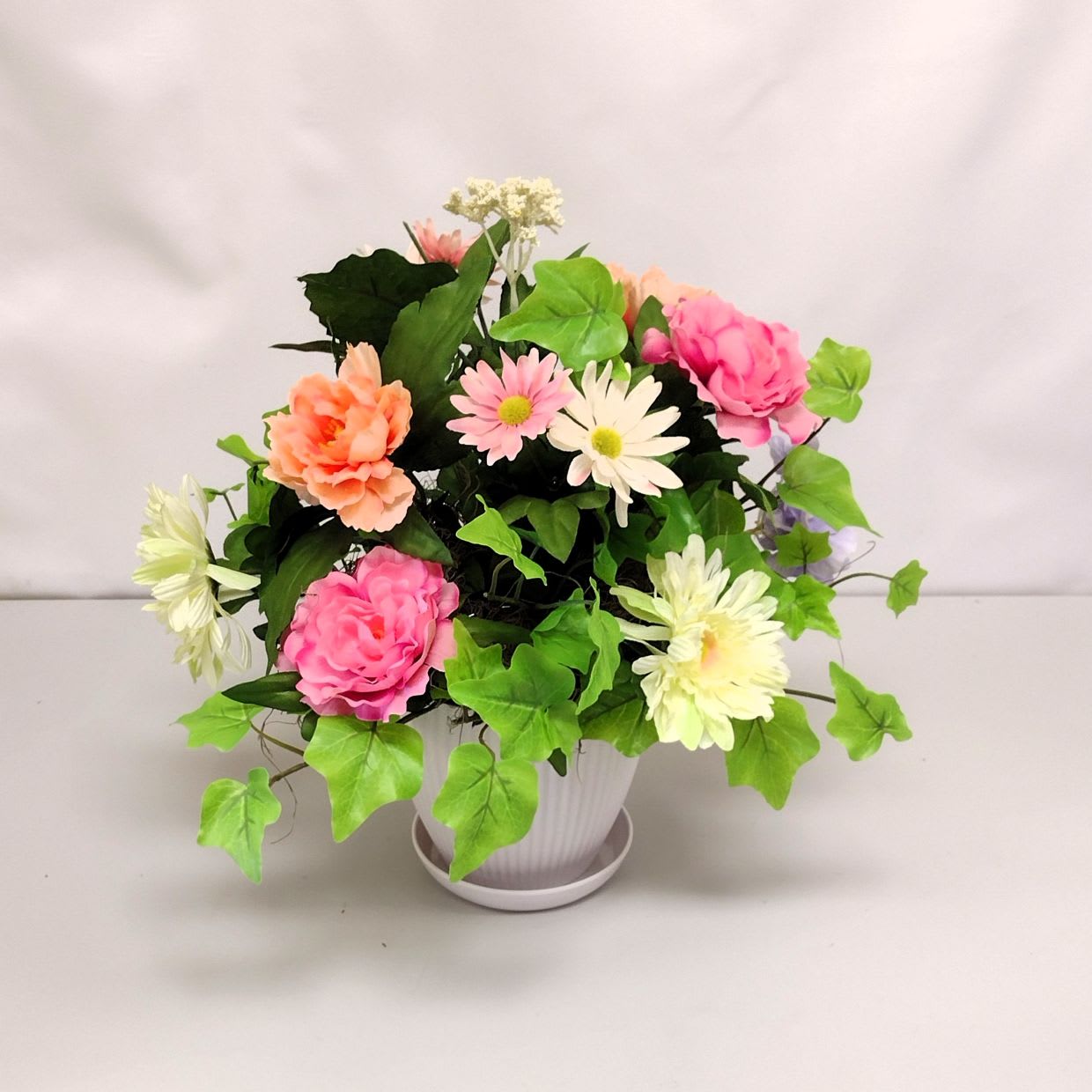 Colorful Silk Flower Bouquet