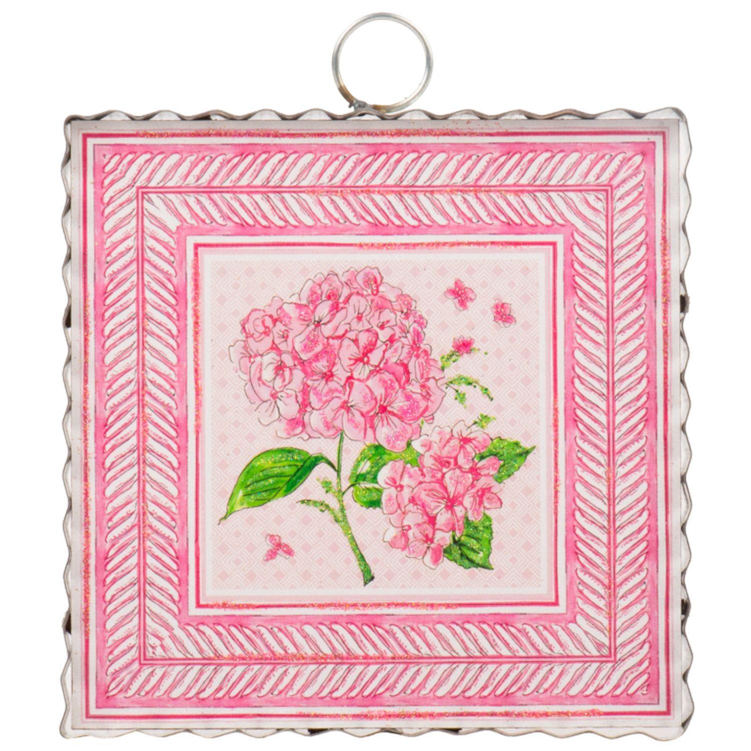Mini Pink Hydrangea Print