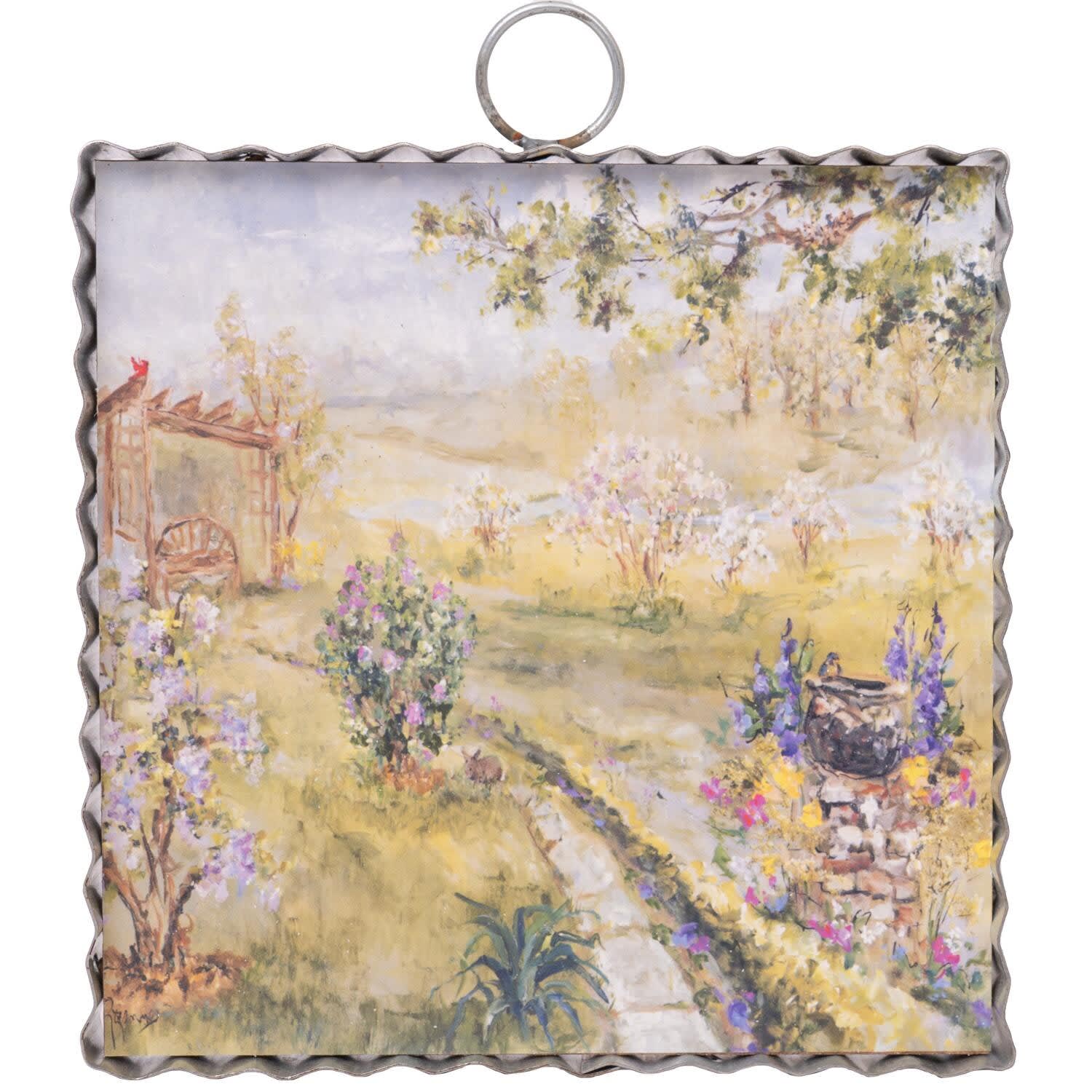 Mini Easter Garden Print