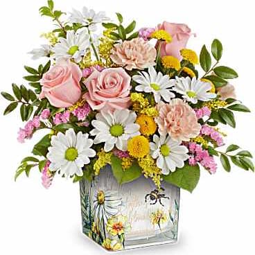 Teleflora's Honey Kissed Bouquet Flower Bouquet