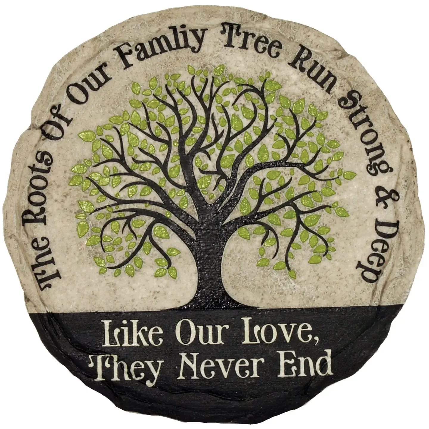 Family Tree Stepping Stone Flower Bouquet
