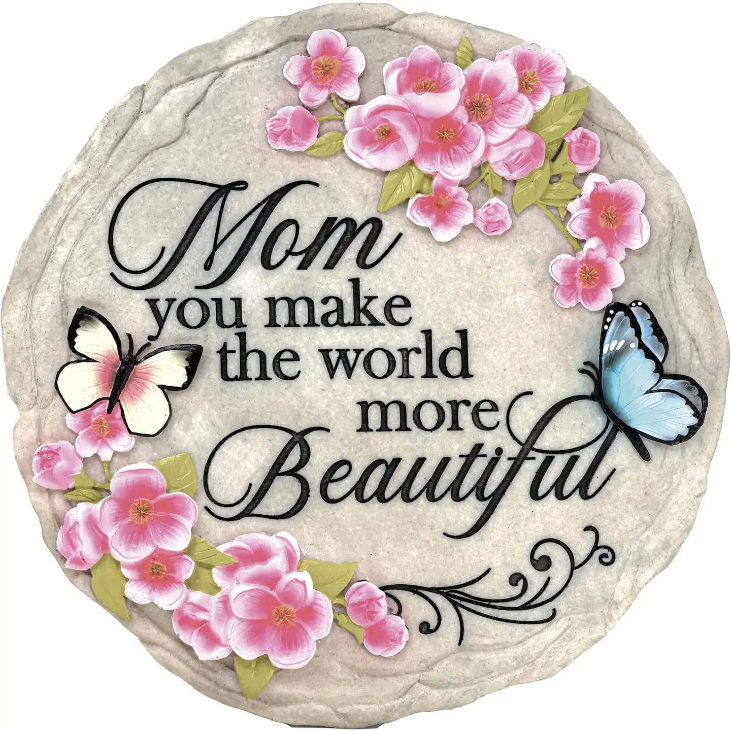 Mom Beautiful Stepping Stone Flower Bouquet