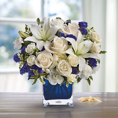 Sapphire Skies Flower Bouquet