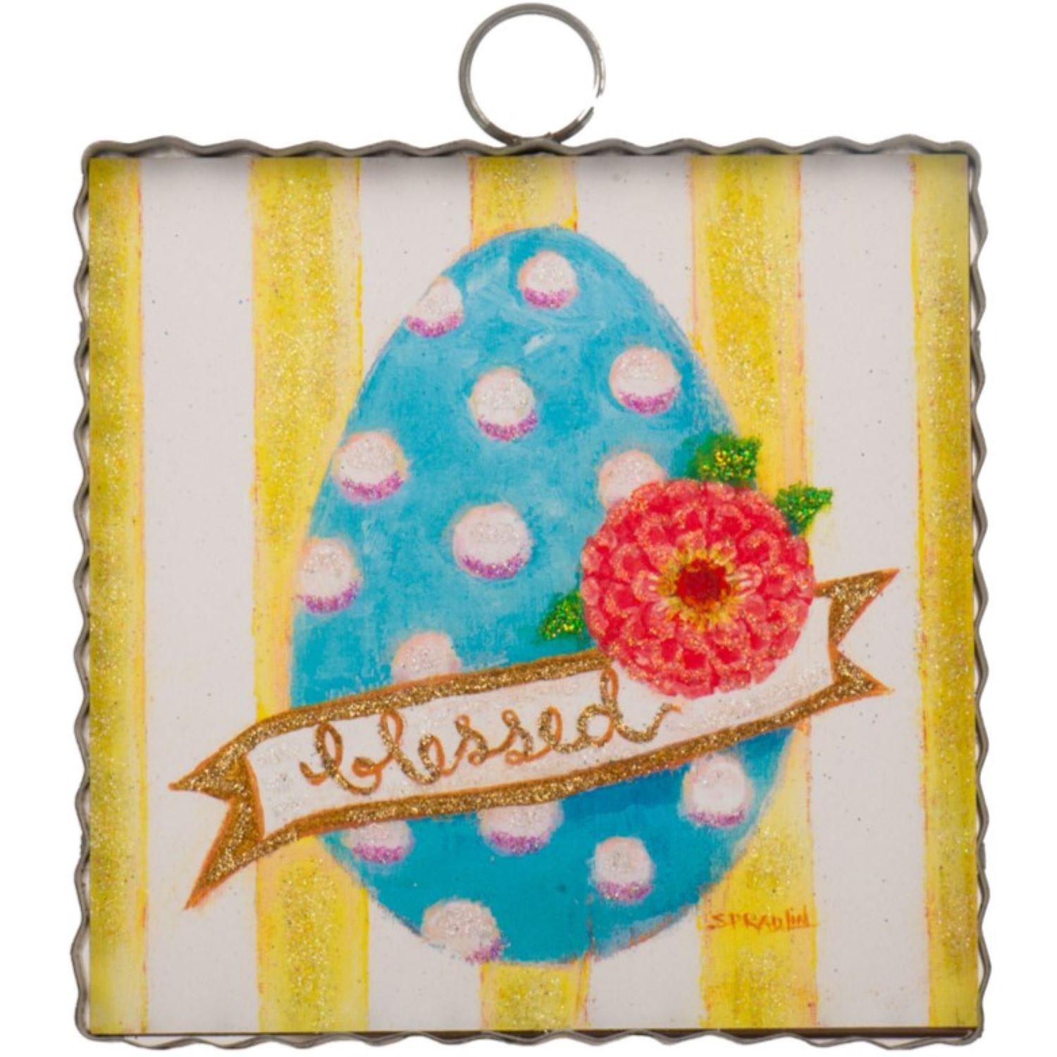 Mini Blessed Egg Print