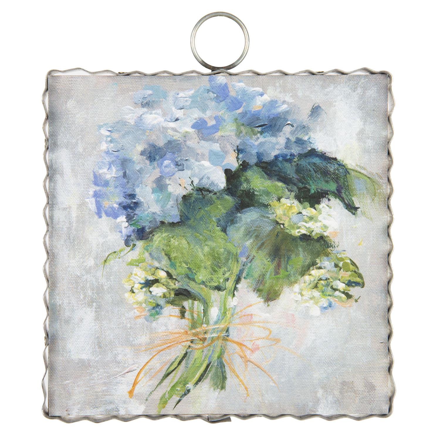 Mini Blue Hydrangea Print