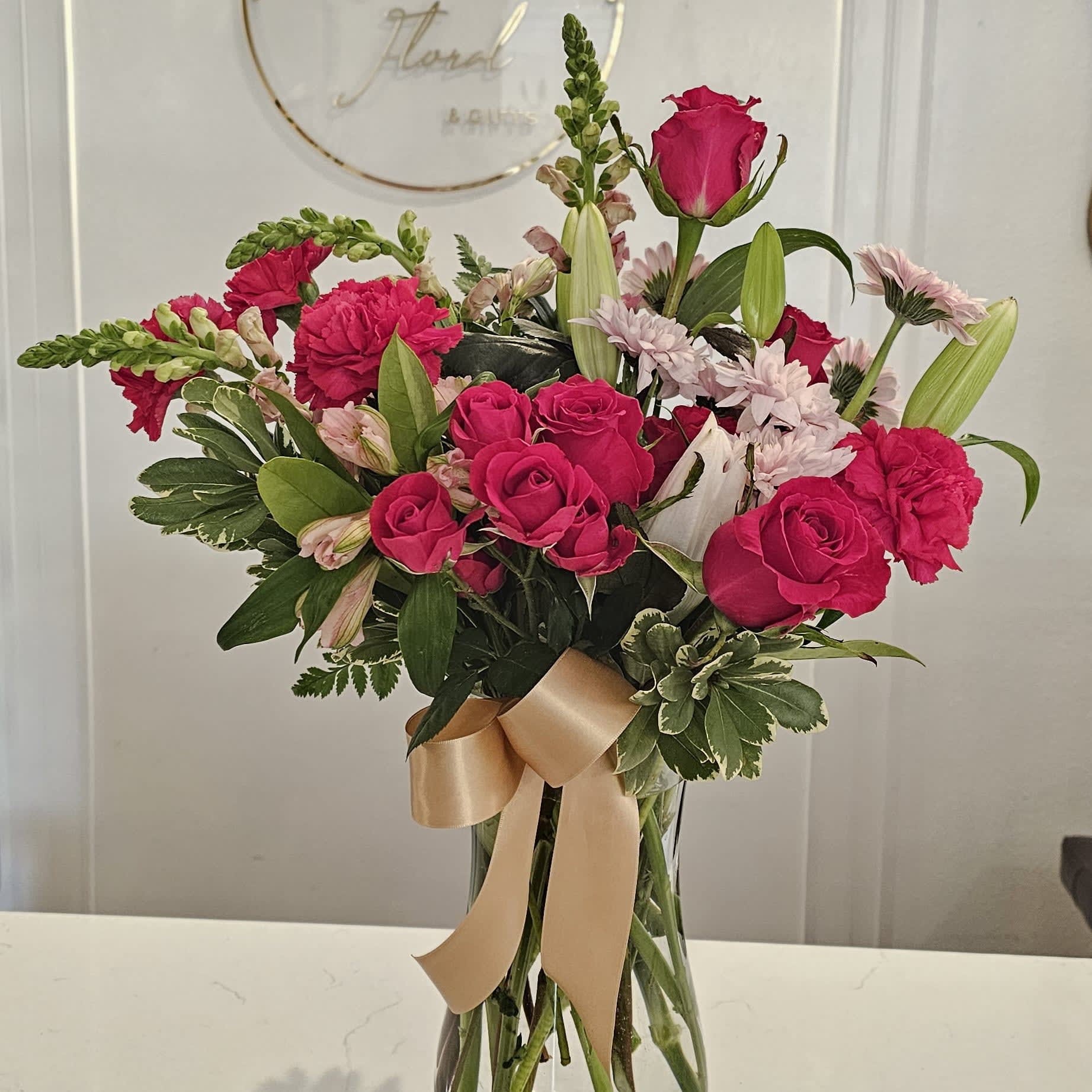 Lovey Dovey Flower Bouquet