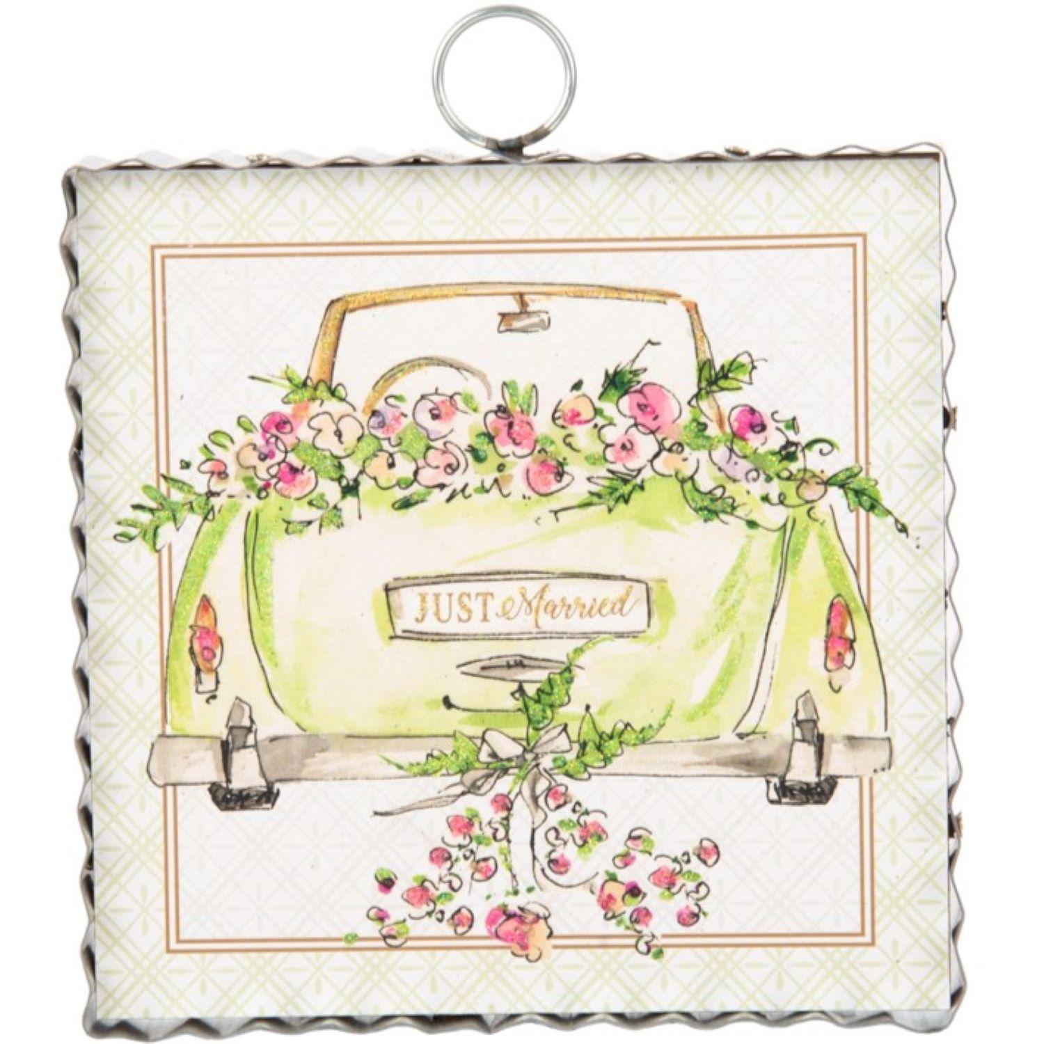 Mini Just Married Print