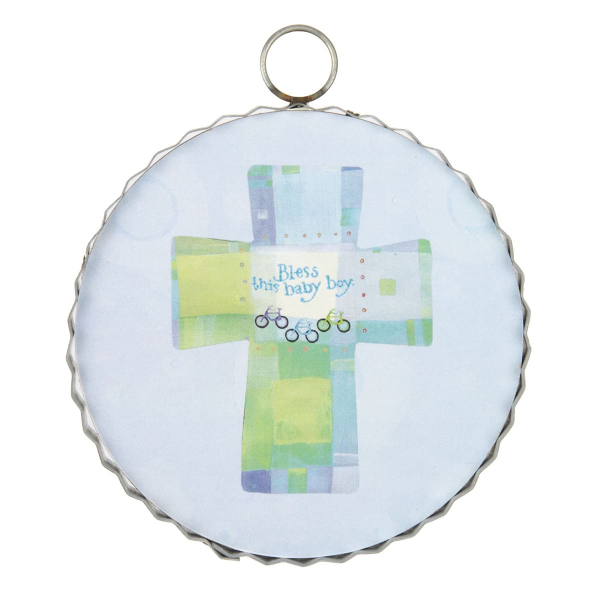 Mini Baby Boy Blessings Charm
