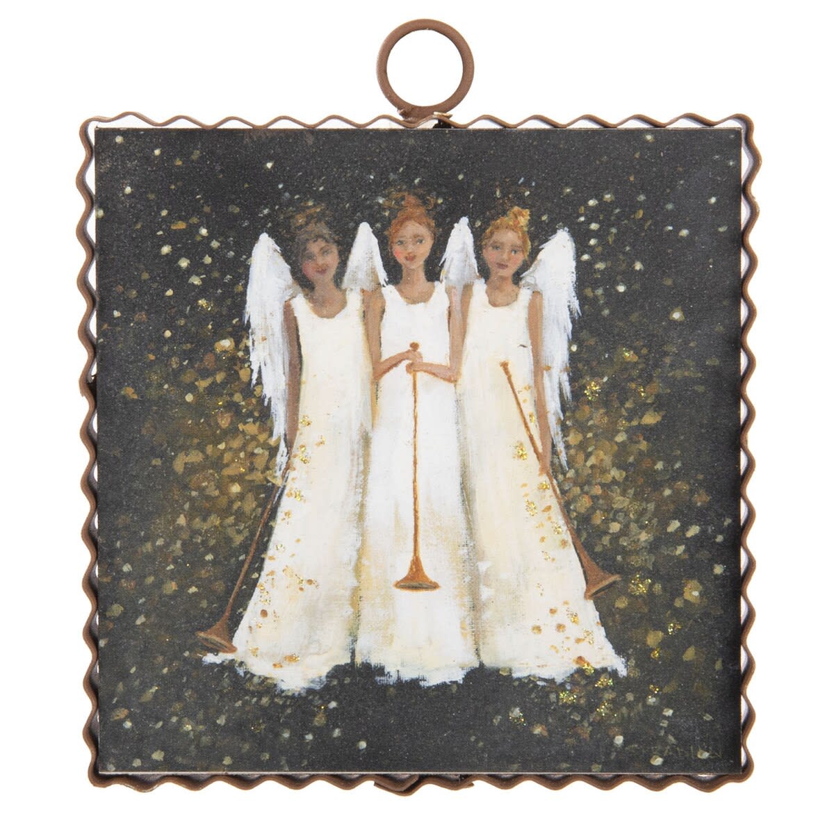 Mini Heavenly Angels Print Flower Bouquet