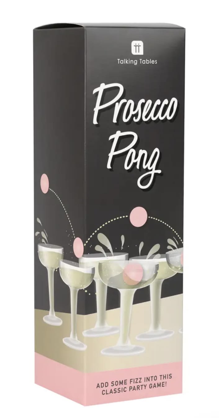 Prosecco Pong Drinking Party Game