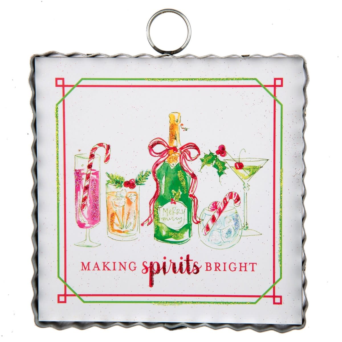 Mini Making Spirits Bright Print