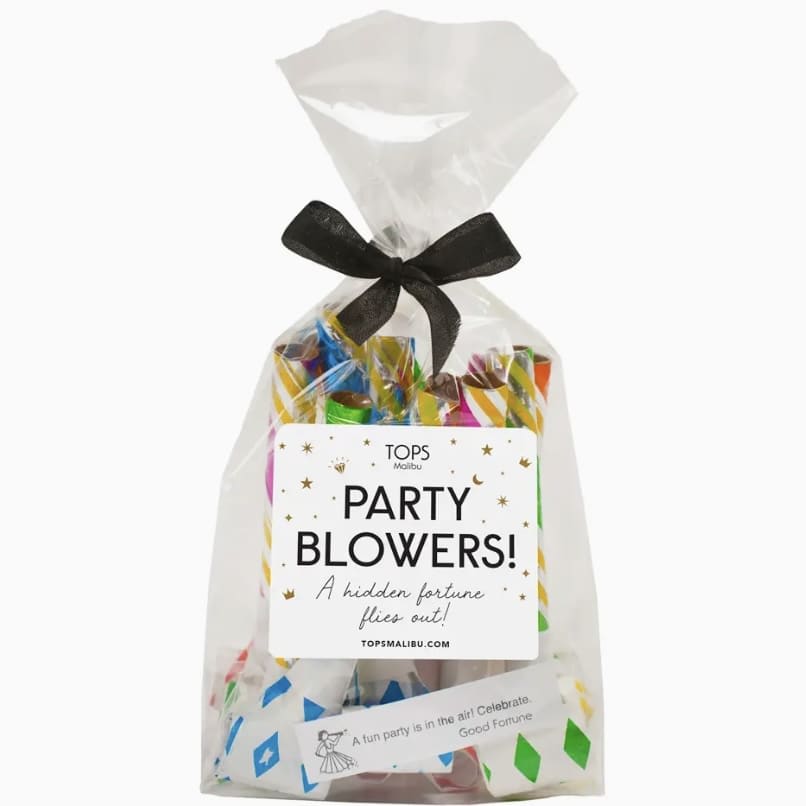 Party Blowers with Hidden Fortunes