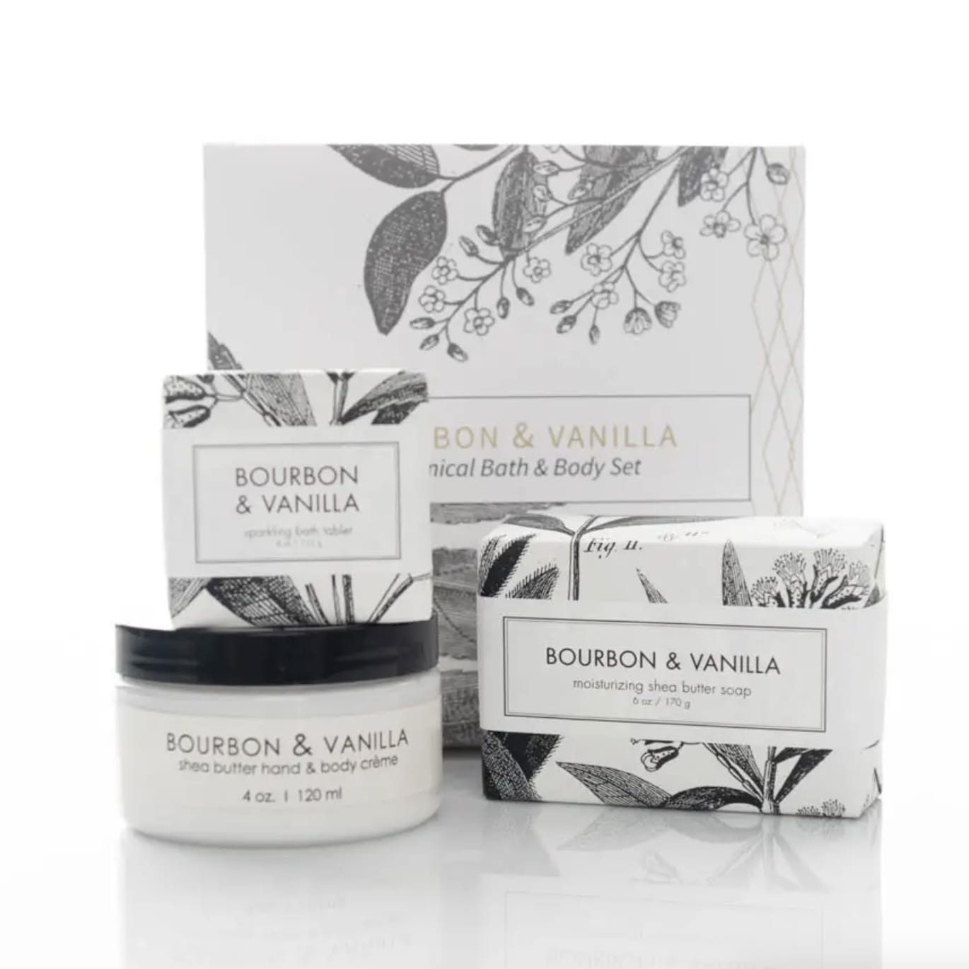 Bourbon & Vanilla Botanical Gift Set
