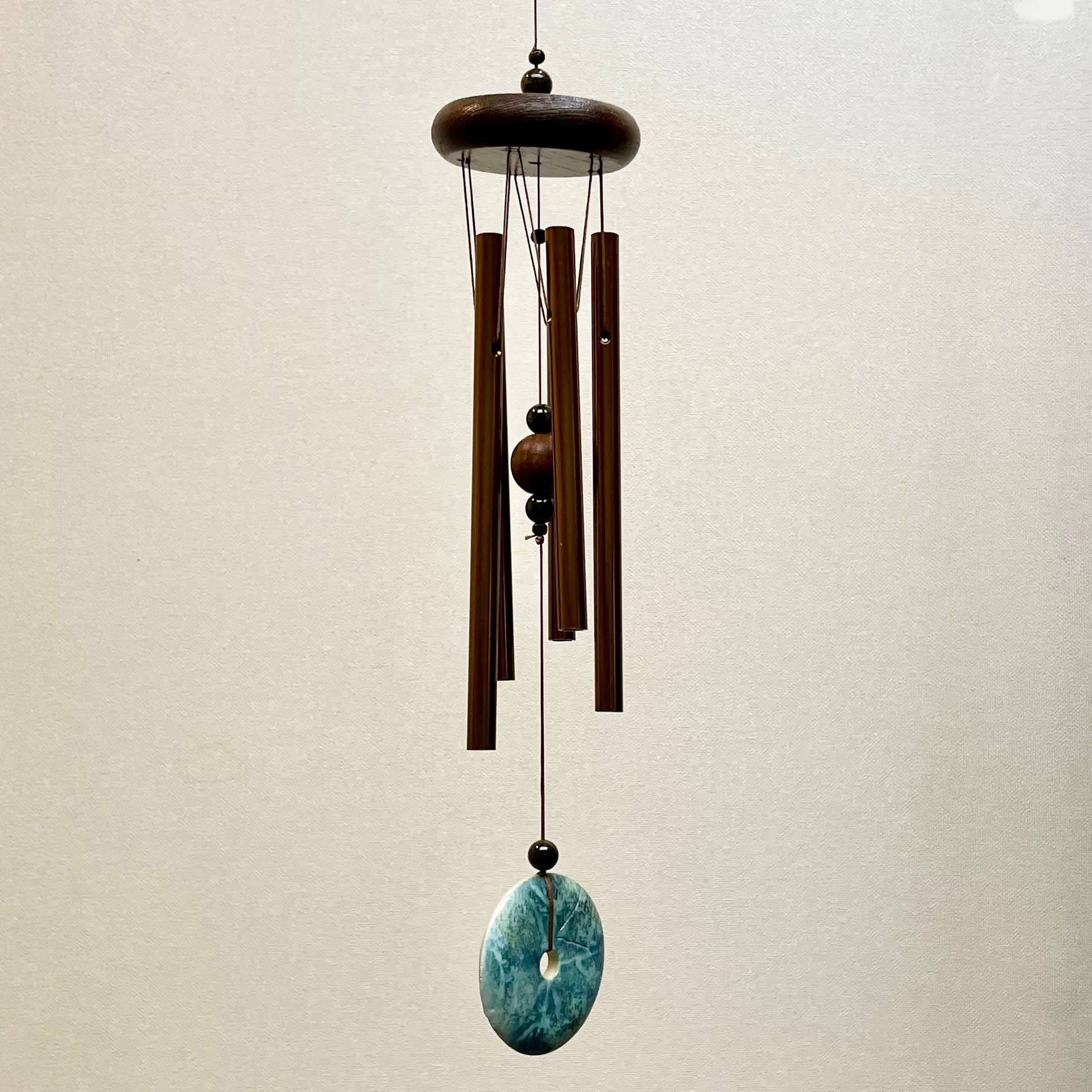 Petite Turquoise Woodstock 15" Chime Flower Bouquet