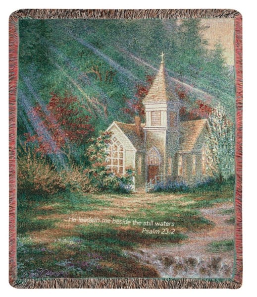 Be Still Tapestry Throw