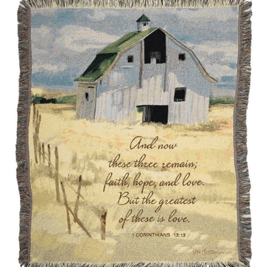Sheffield Farms Tapestry Throw