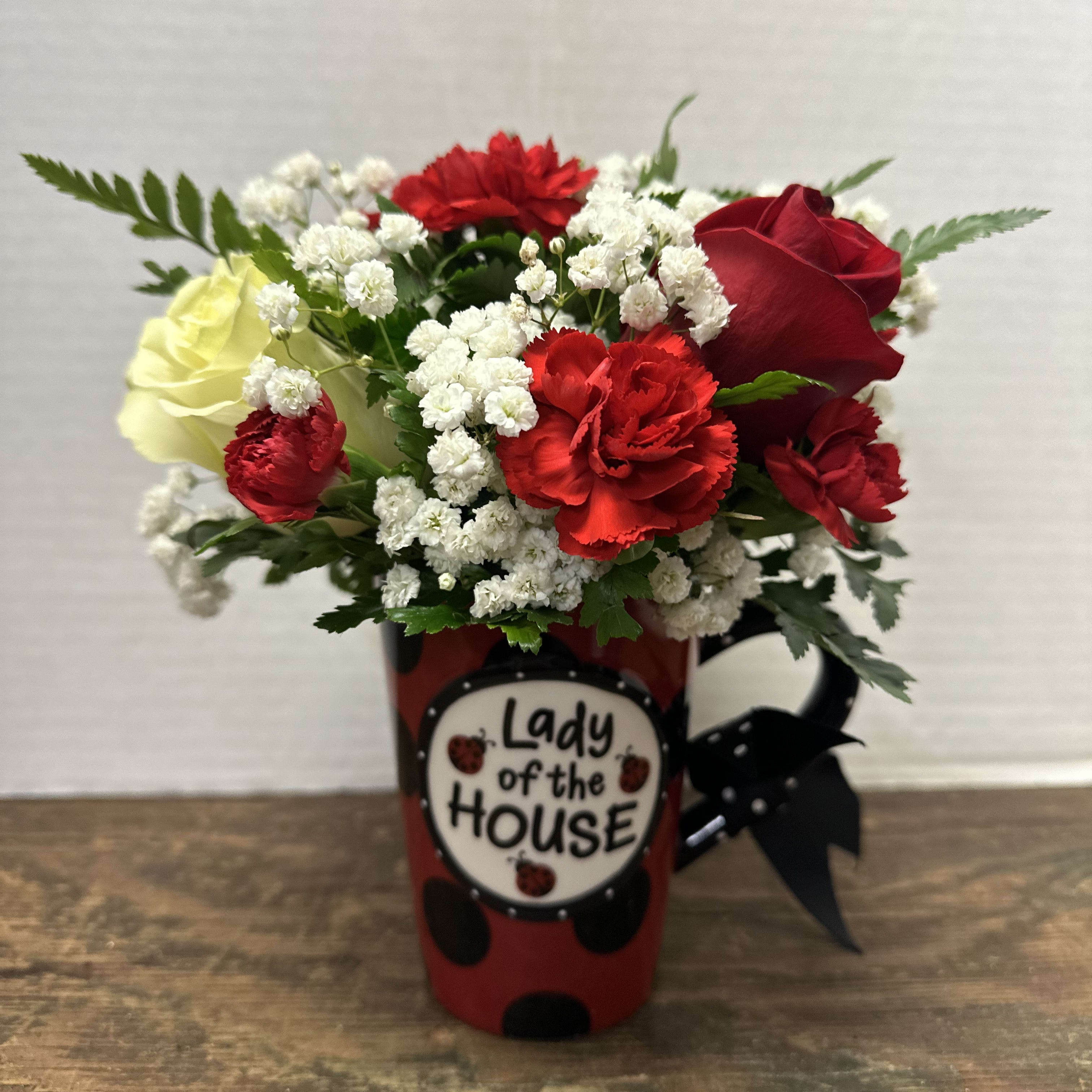 Lady of the House Mug Arrangement