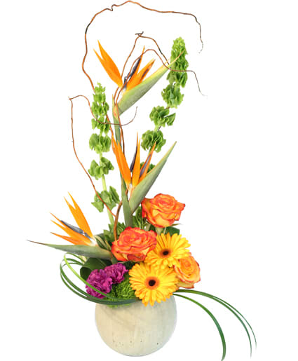 BELLS OF PARADISE FLORAL ARRANGEMENT Flower Bouquet
