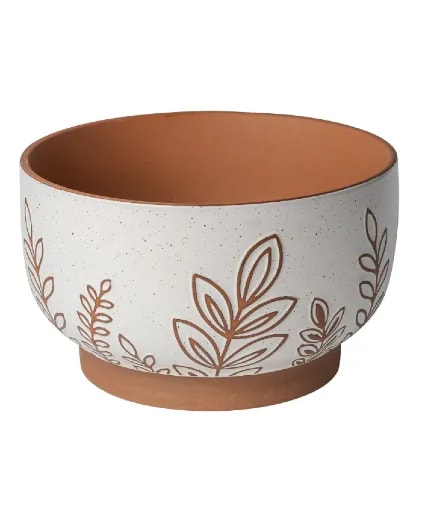 BOTANICAL TERRACOTTA PLANTER 10 TERRACOTTA PLANTER Flower Bouquet