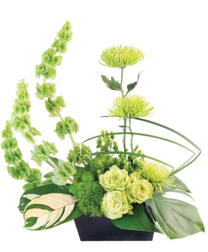 LOVELY LIME FLORAL ARRANGEMENT Flower Bouquet