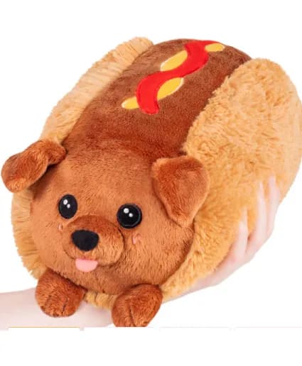 MINI SQUISHABLE DACHSHUND HOT DOG SQUISHABLE Flower Bouquet