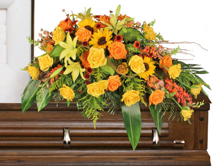 SEASONAL REFLECTIONS FUNERAL FLOWERS Flower Bouquet