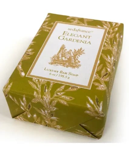 SEDA FRANCE ELEGANT GARDENIA LUXURY BAR SOAP SEDA FRANCE LUXURY BAR SOAP