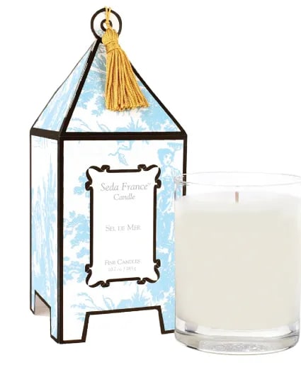 SEDA FRANCE SEL DE MER BOX CANDLE SEDA FRANCE FINE CANDLES