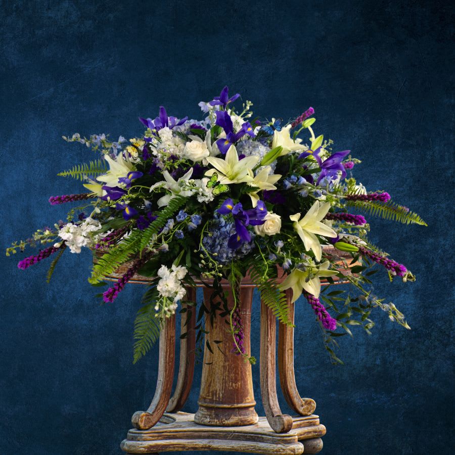 Serenity - Casket Spray Flower Bouquet