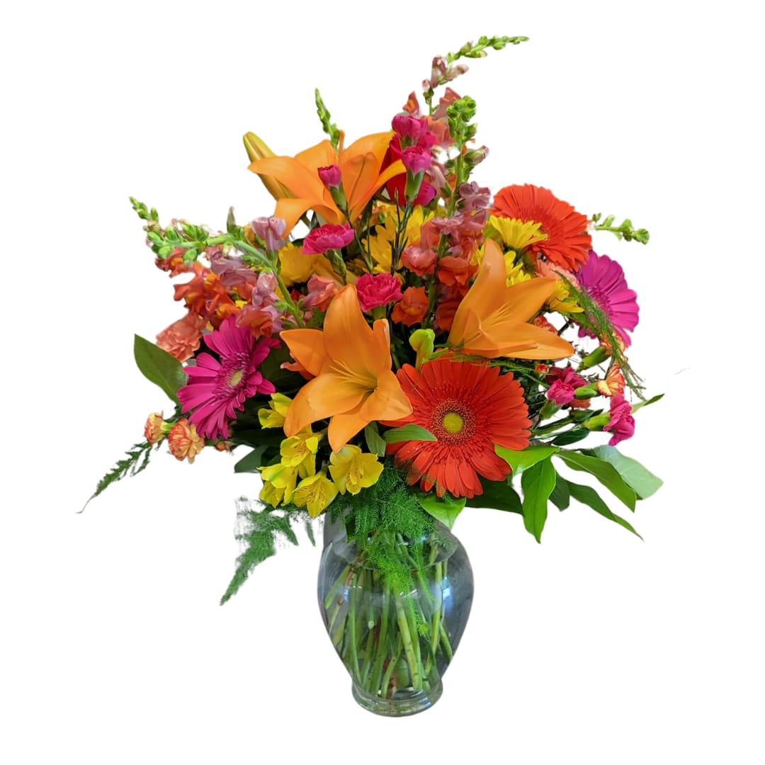 Sensational Sherbert Arrangement Flower Bouquet