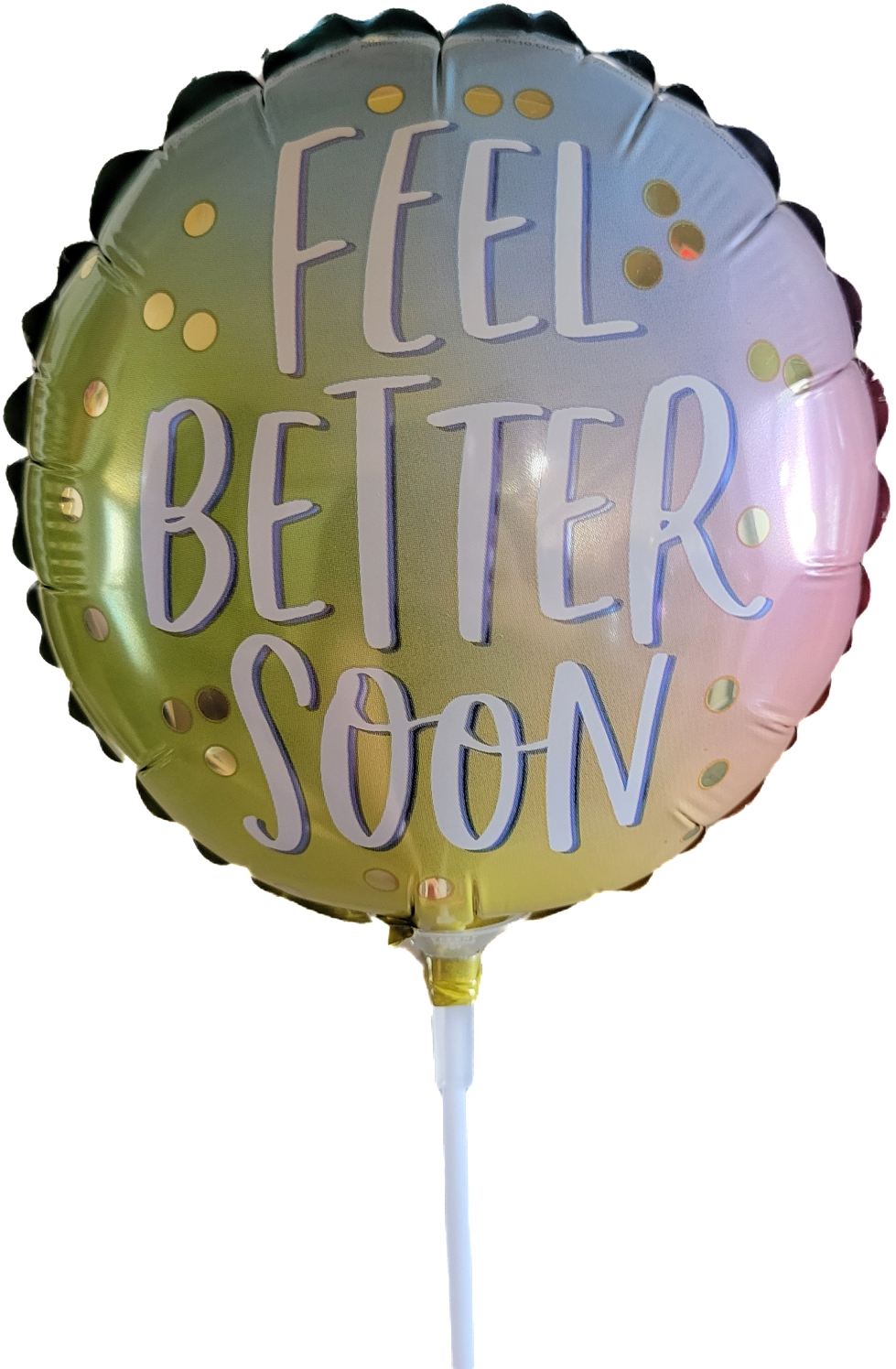 Balloon "Feel Better Soon" Flower Bouquet