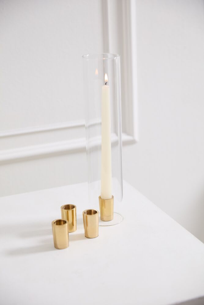 Gold Taper Candle Holder