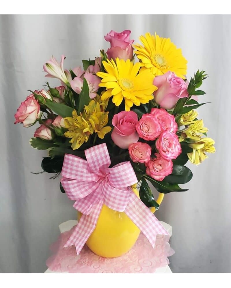 Pink Lemonade Flower Bouquet