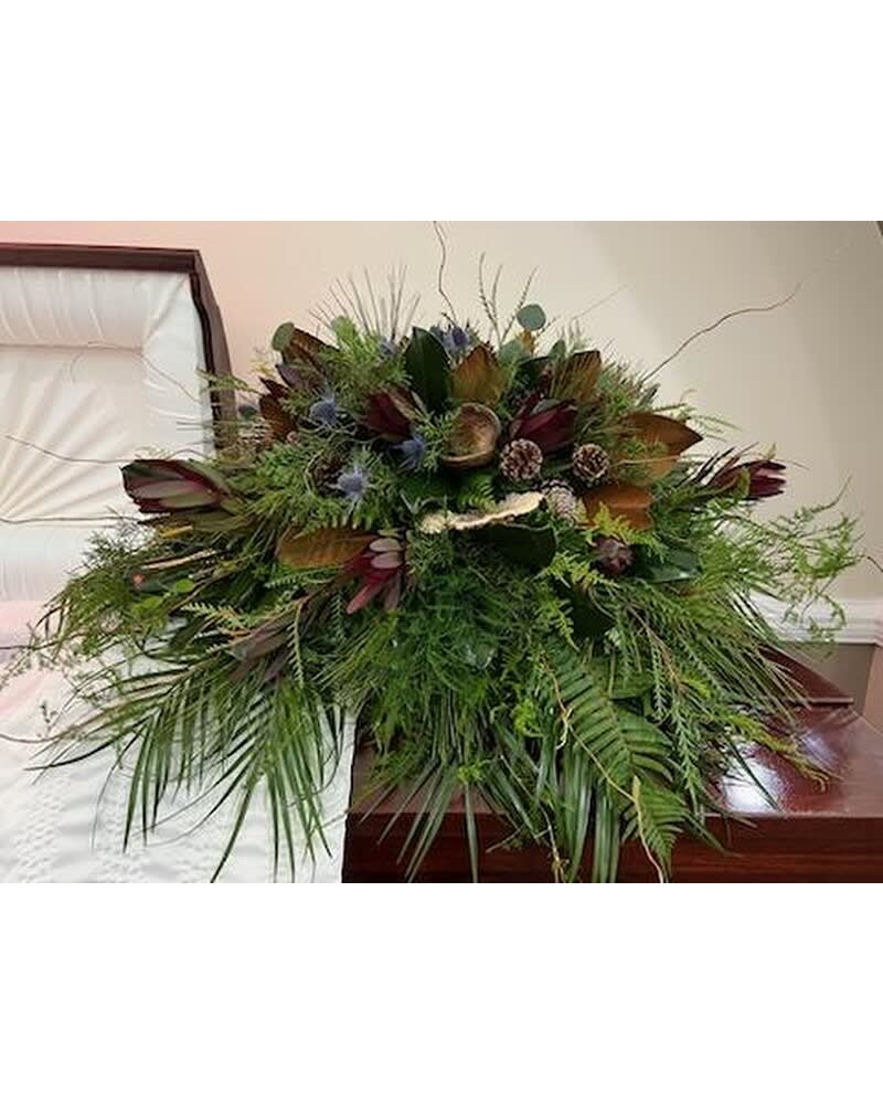 Wild Wilderness Casket Spray