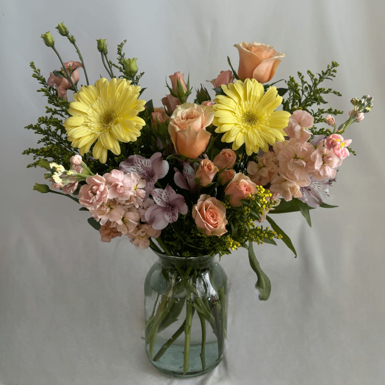 Modern Spring Flower Bouquet