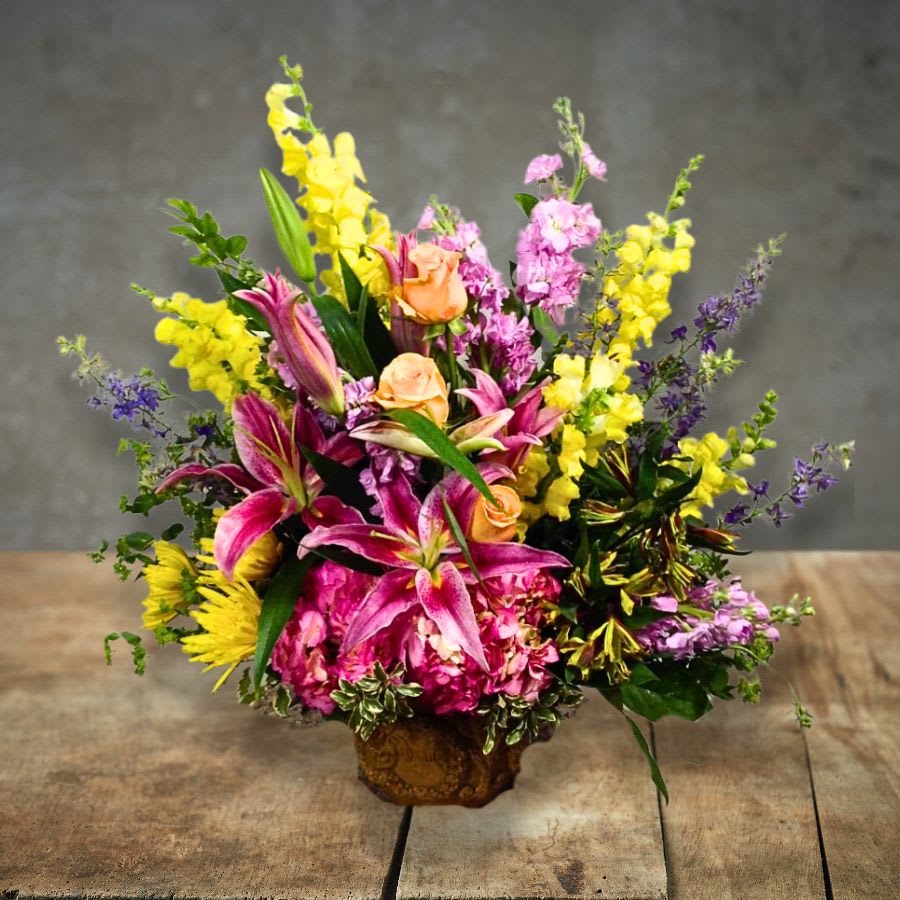 Vibrant Hope - Sympathy Flowers