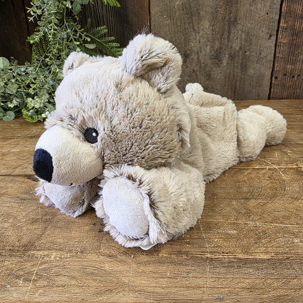 Warmies Brown Bear Flower Bouquet