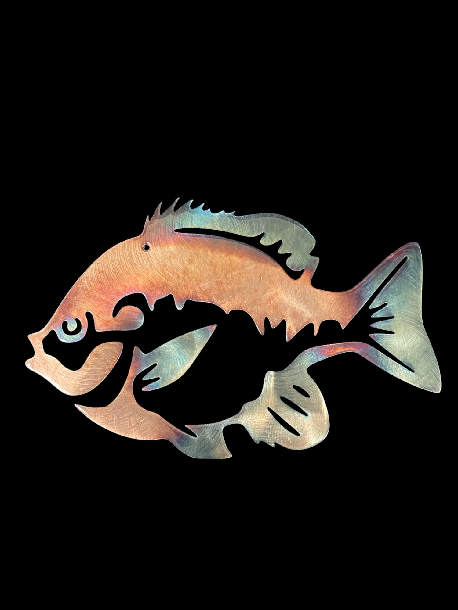 METAL FISH WALL HANG