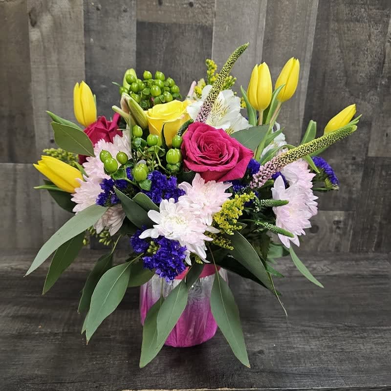 A Wonderful Day To You Arrangement Flower Bouquet